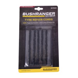 TYRE REPAIR KIT REPLACEMENTREPAIR STRIPS 4\" BLACK (PK-10)