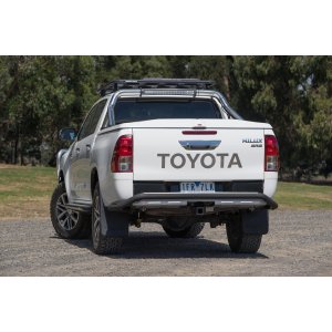 SUMMIT RAW REAR BUMPER15ON HILUX SUIT OE TOWBAR