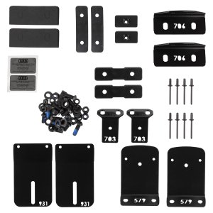 MNT KIT ROOFBAR LIGHT DUTY CLASSIC CNPY BT50\/DMAX 2020+