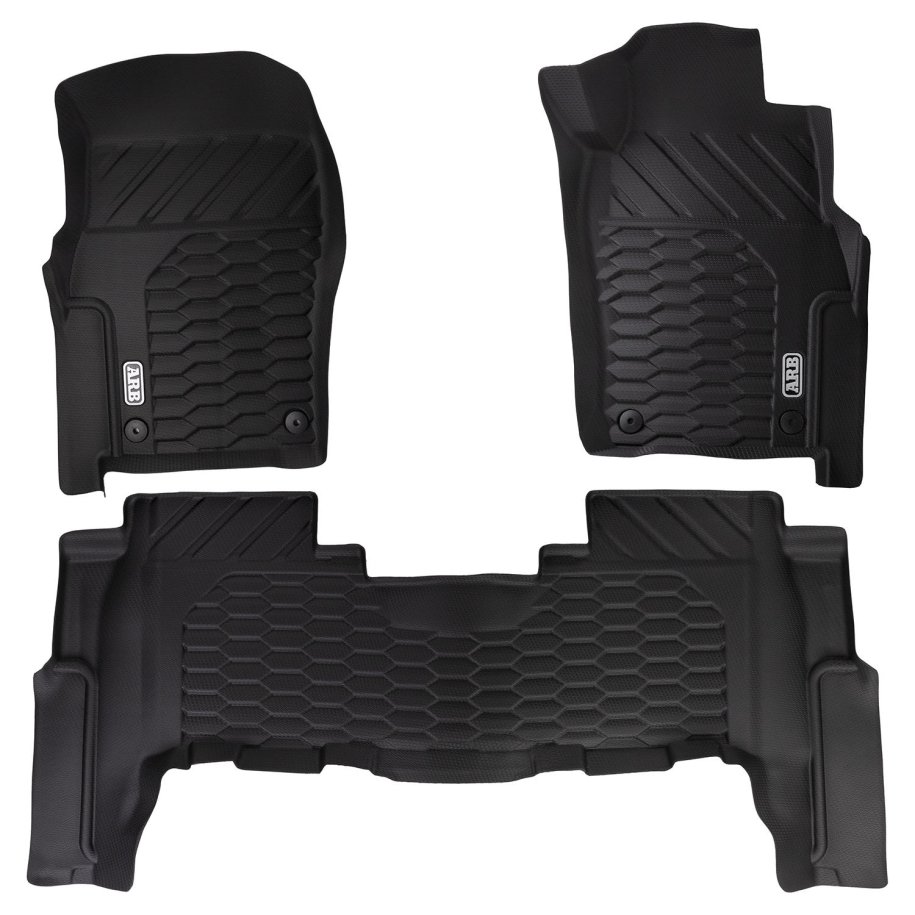 FLOOR MATS FRONT AND REAR SET SUITS PATROL GU/GQ LWB ONLY