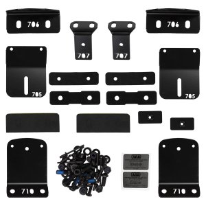 MNT KIT ROOF BAR LIGHT DUTY FRCLASSIC CNPY NAVARA NP300 15+