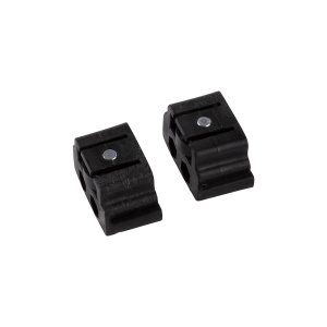 SET OF 2 ROLLER FLOOR STOPS