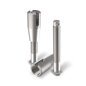 TRED THREADED MOUNTING PINS 115MM LONG