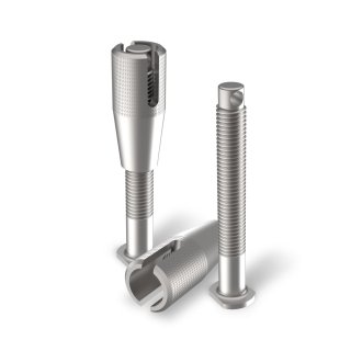 TRED THREADED MOUNTING PINS 115MM LONG