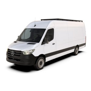 Mercedes-Benz Sprinter 170in/L3/LWB Wheelbase w/OEM Tracks (2006-Current) Slimline II Roof Rack Kit / Tall