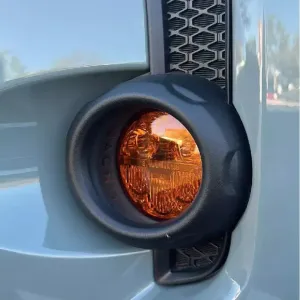 QUATRO AMBER SAE COMBO BEAM, W\/ AMBER LENS