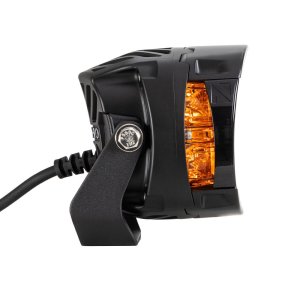 QUATRO AMBER SAE COMBO BEAM, W\/ AMBER LENS