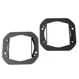 JL JK WRANGLER QUATRO FOG MOUNTS 1 PIECE BUMPER.