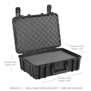 Gear hard case with foam medium Go Rhino Xventure