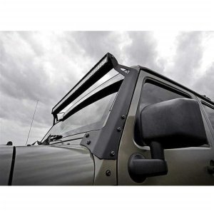 Upper windshield LED straight light bar 50" mounts Rough Country