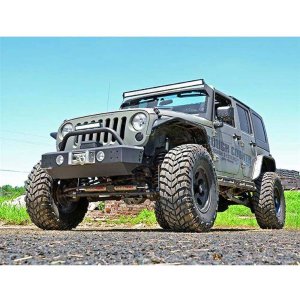 Upper windshield LED straight light bar 50" mounts Rough Country