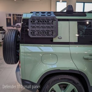Small external MOLLE panel Bison Gear