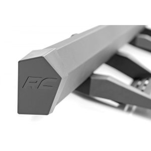 Side steps adjustable aluminium Rough Country  SRX2 Double Cab