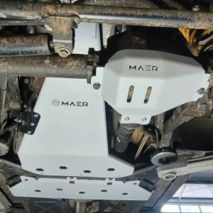 Aluminium Sump Skid Plate MAER