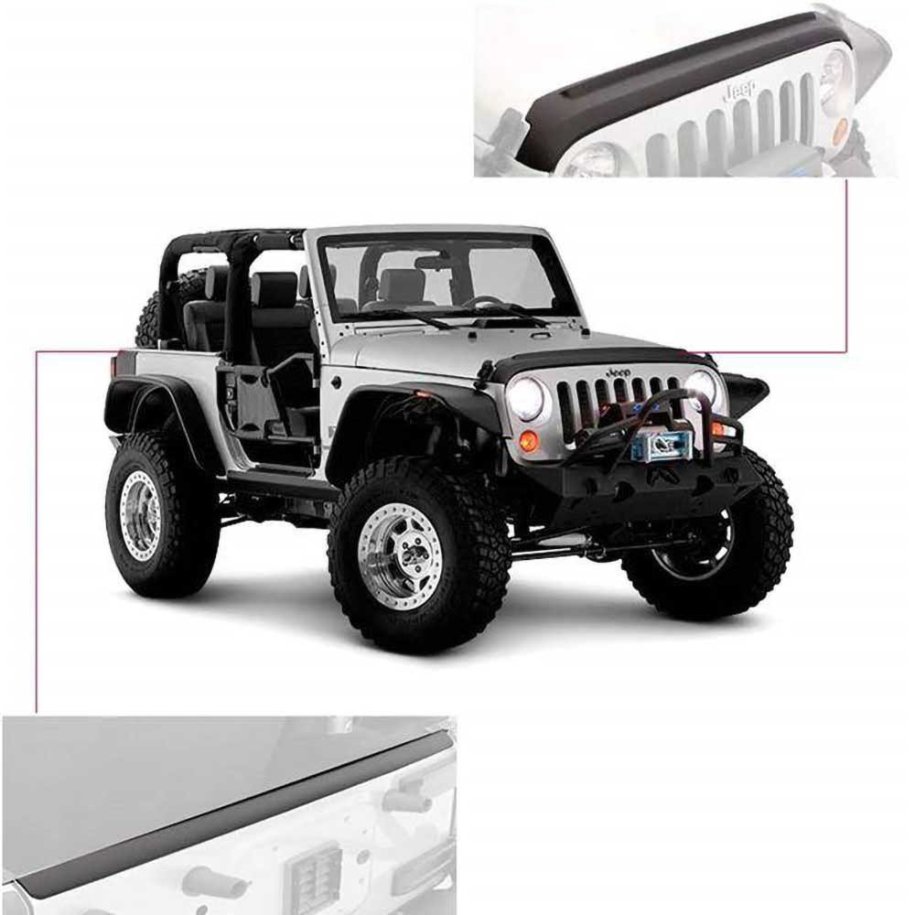 Hood and tailgate protector set RealTruck Bushwacker