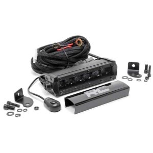 LED light bar 6" single row Rough Country Black Series