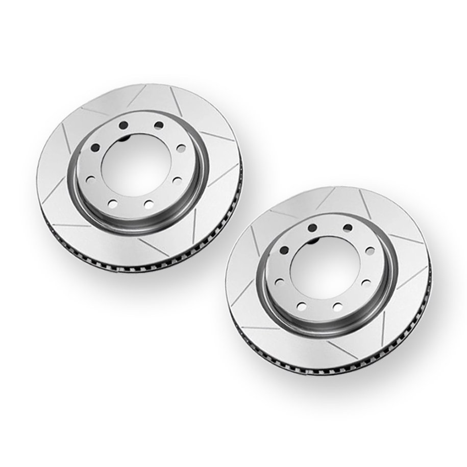 Front vented & slotted rotors 8x6,5" TeraFlex
