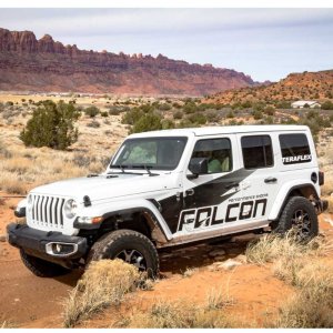 Suspension kit with shock extensions Rubicon TeraFlex Lift 2,5"