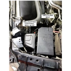 Warn VR Evo control box relocation kit Vice Design