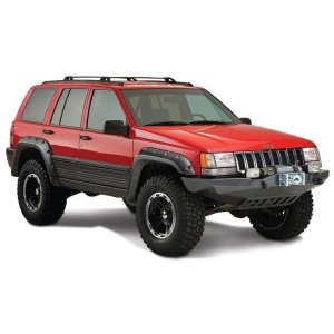 Front and rear fender flares RealTruck Bushwacker Cut-Out Style