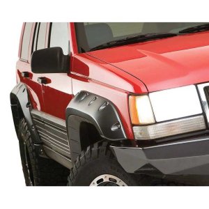 Front and rear fender flares RealTruck Bushwacker Cut-Out Style