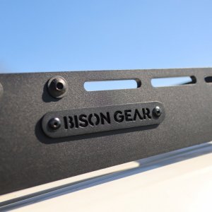 OX PRO roof rack with led bar Bison Gear