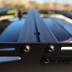 OX PRO roof rack with led bar Bison Gear