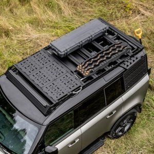 OX PRO roof rack with led bar Bison Gear