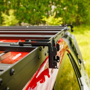 OX PRO roof rack with led bar Bison Gear
