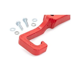 Front tow hooks red Rough Country