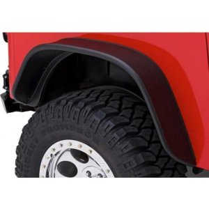 Front and rear fender flares RealTruck Bushwacker Flat Style