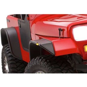 Front and rear fender flares RealTruck Bushwacker Flat Style