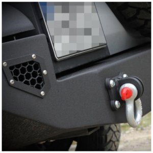 Rear steel bumper MorE 4x4 LWB