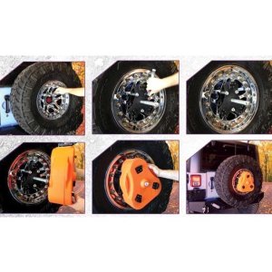 Cam can mounting studs for Jeep Daystar