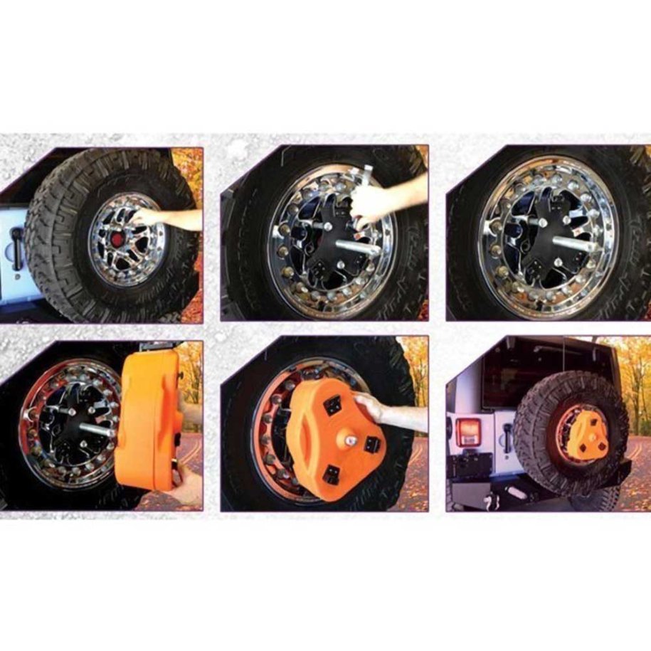 Cam can mounting studs for Jeep Daystar