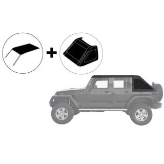 Complete soft top Fastback Suntop