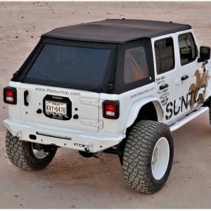 Complete soft top Fastback Suntop