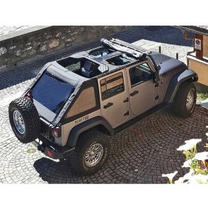 Complete soft top Fastback Suntop