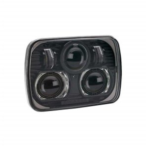 Headlights LED black 7x5" JW Speaker 8900 Evolution