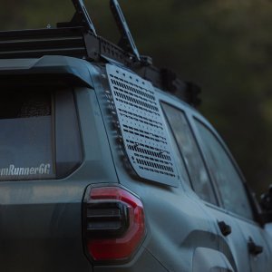 Right side external Molle panel Bison Gear