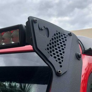 LED light bar 50 " dual row with windshield light mount bracket Go Rhino