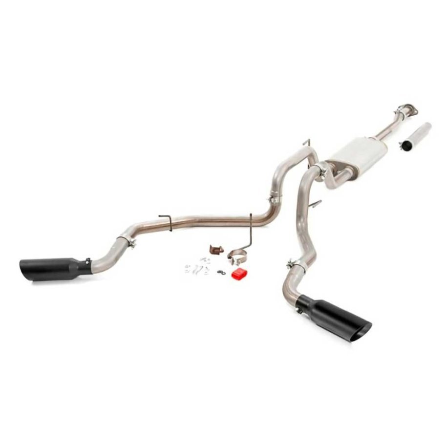Dual exhaust system Rough Country Cat Back