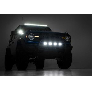 LED light bar 40" upper windshield Black Series Rough Country