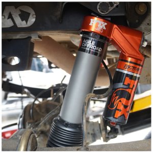 Rear Nitro Shock Agile Offroad & FOX Factory Race 2.5 Reservoir Adjustable Internal Bypass DSC EVO 0-1,5"