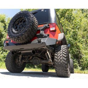 Dual outlet performance exhaust black Rough Country