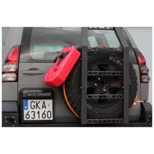 Dual Jerry can Holder MorE 4x4