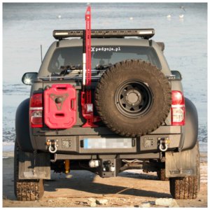 Dual Jerry can Holder MorE 4x4