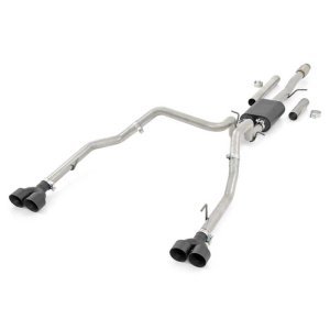 Dual exhaust system 6.2L Rough Country Cat Back