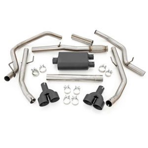 Dual exhaust system 6.2L Rough Country Cat Back