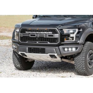 LED hidden grille kit light bar 30" White DRL Rough Country Black Series